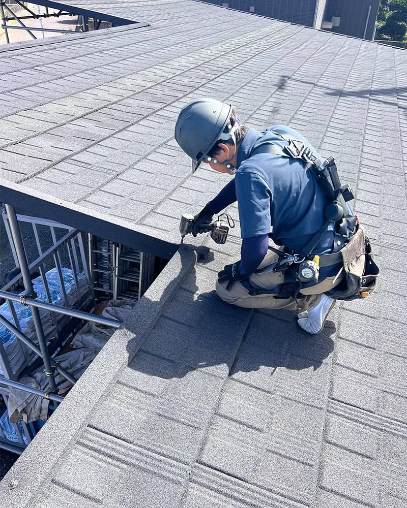 屋根工事職人